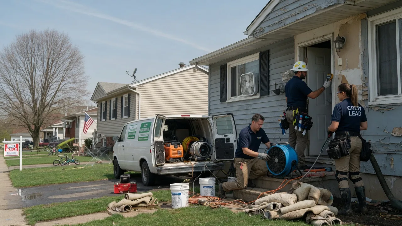 Flood Cleanup in Fairfield, NJ near me